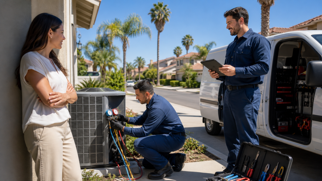 Choosing a Residential HVAC Contractor in Anaheim’s Summer Heat