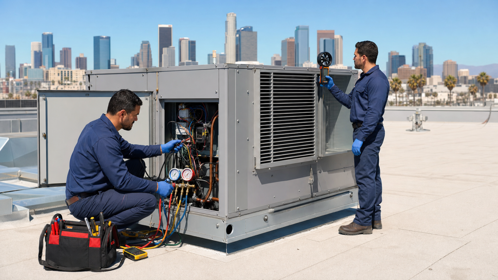 Reducing Surprise Failures with Commercial HVAC Maintenance in LA