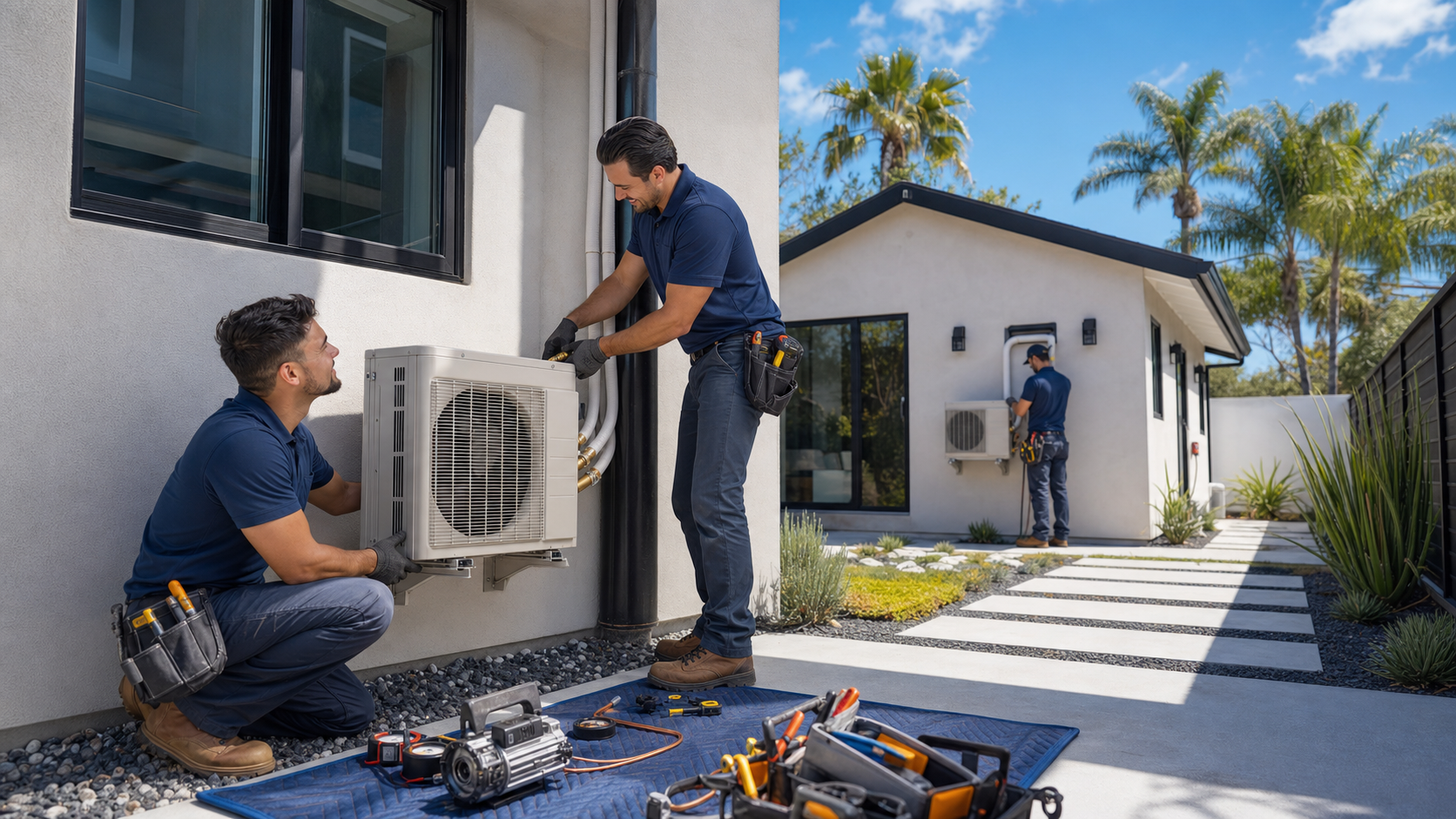 Strategic HVAC Installation in Los Angeles Duplex and ADU Homes