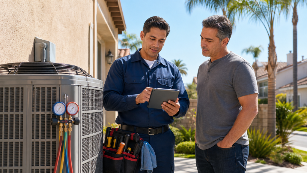 Choosing a Residential HVAC Contractor in Anaheim’s Mixed Climate