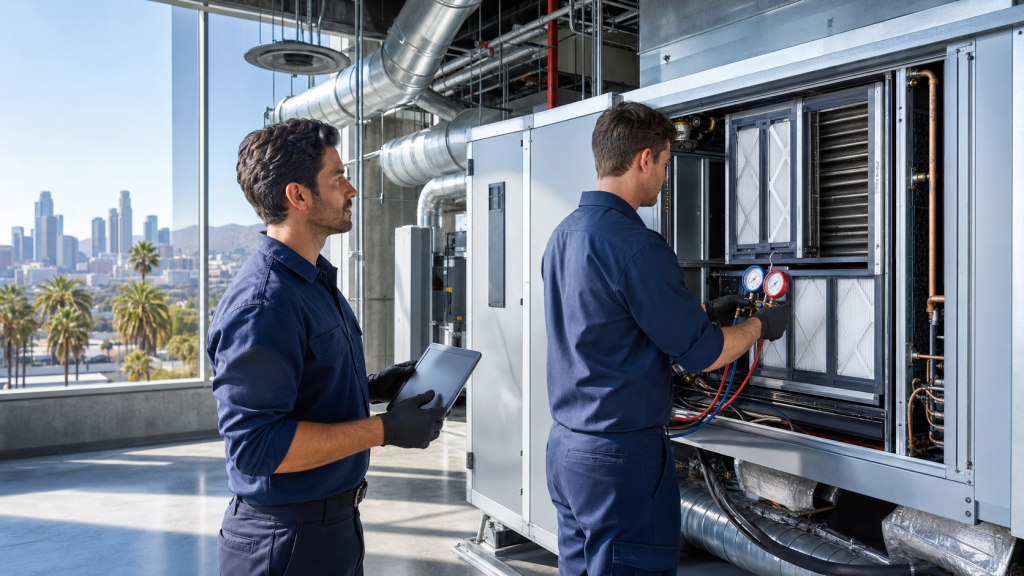 Planning Commercial HVAC Maintenance in Los Angeles Offices