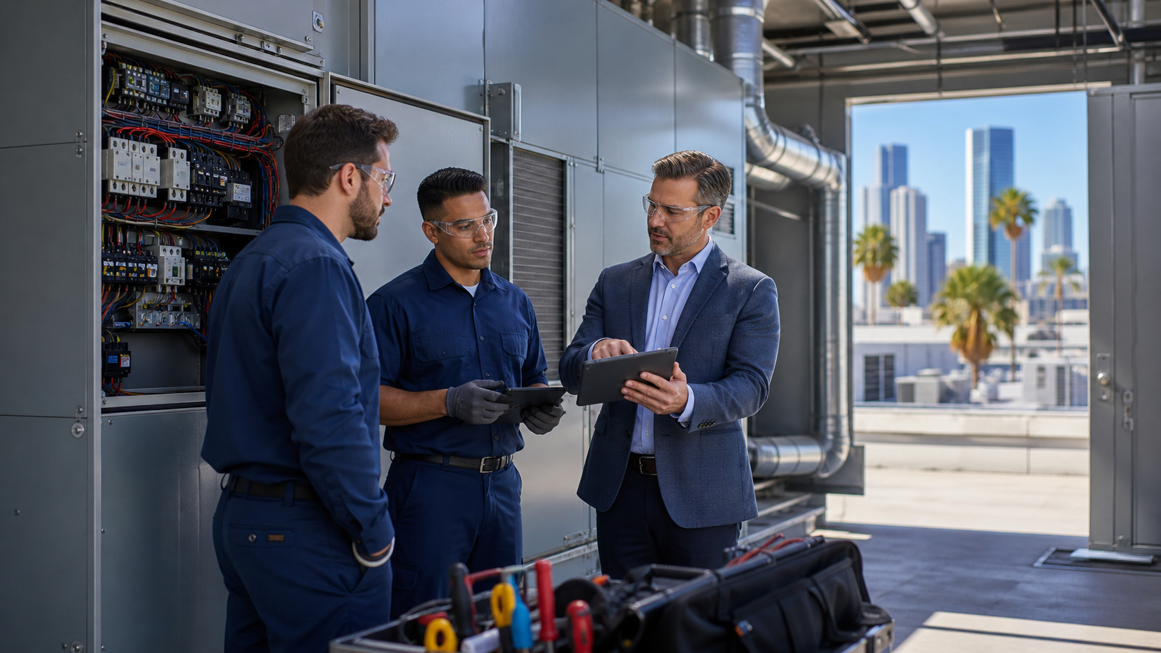 Planning Commercial HVAC Maintenance in Los Angeles Offices
