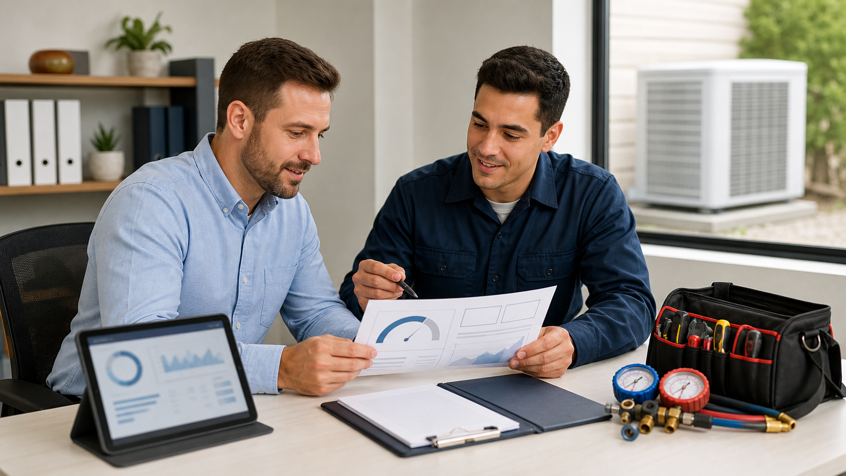Reading HVAC Tune-Up Anaheim Reports to Plan Future Repairs