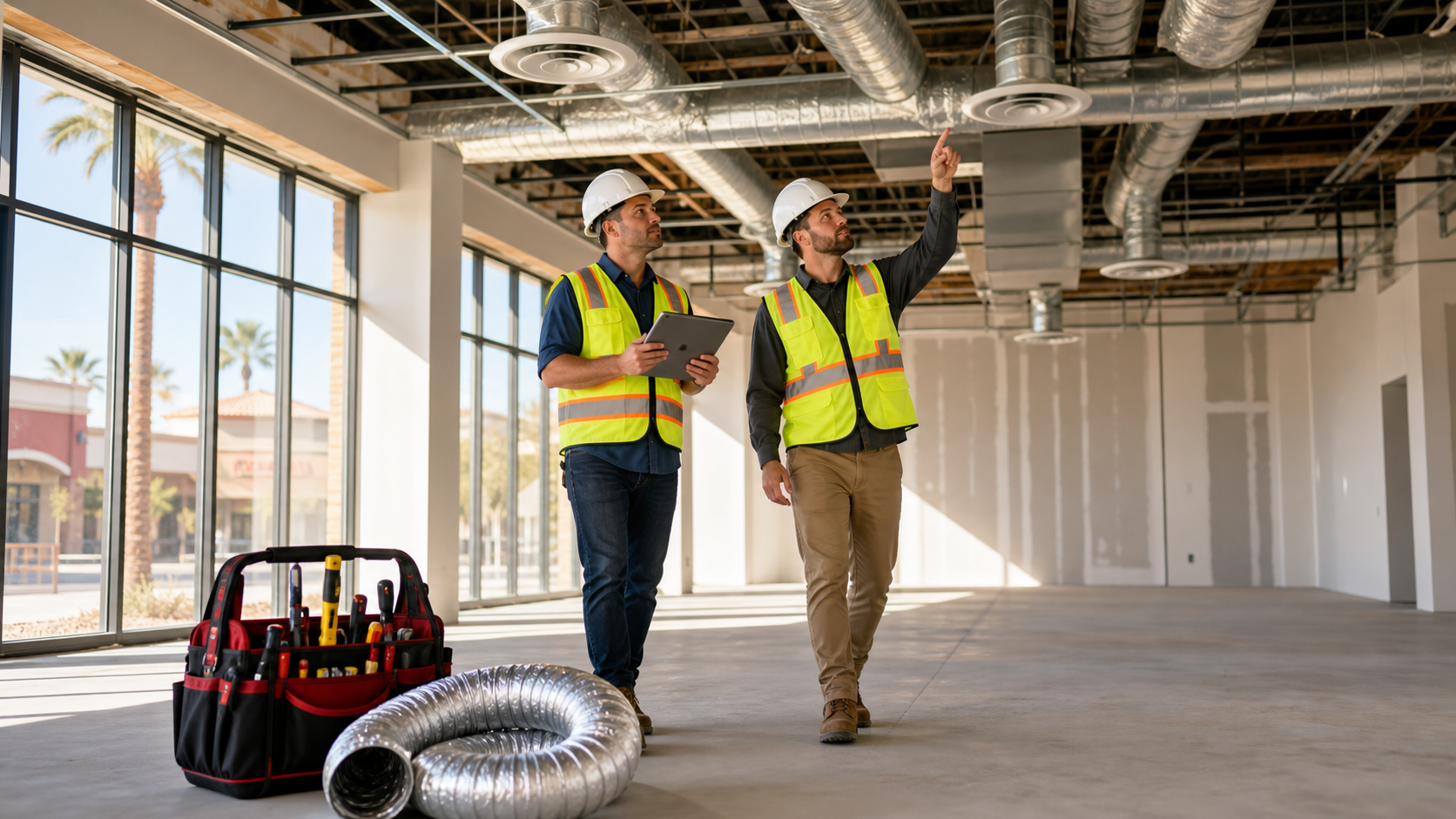 What Commercial HVAC Contractors in Anaheim Do Before Your Build-Out